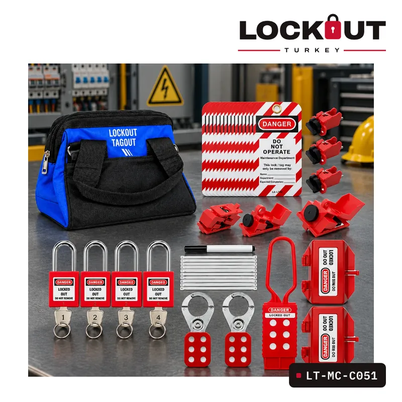LT-MC-C051 Mini Elektriksel LOTO Seti