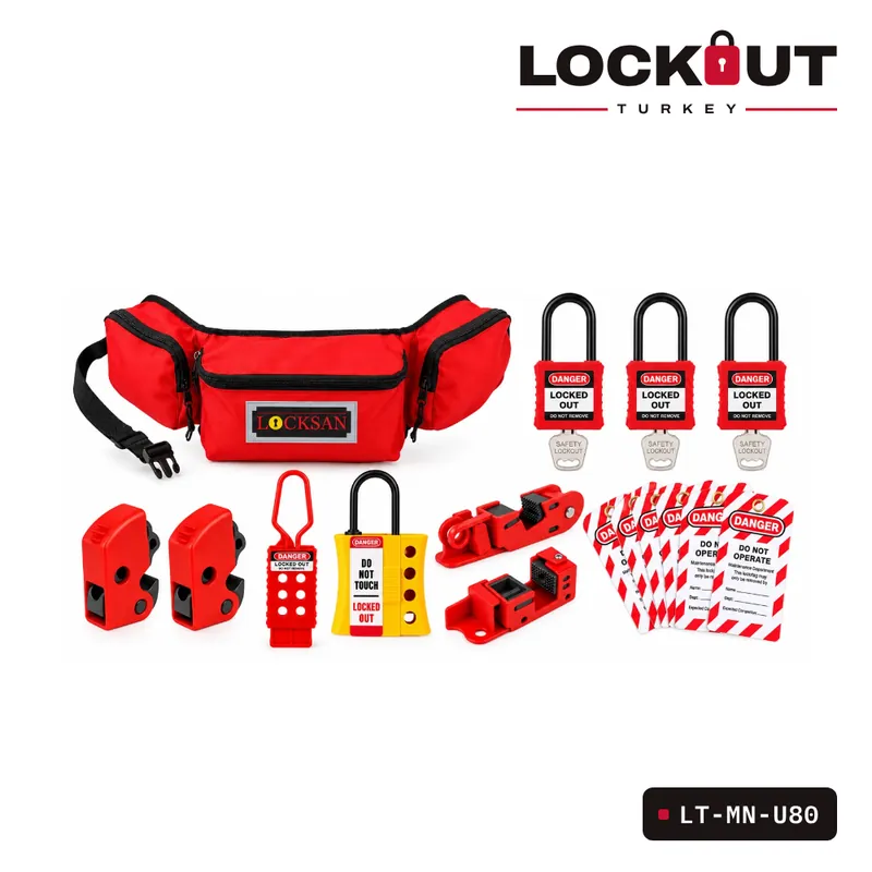 LT-MN-U80 Mini Taşınabilir Elektriksel LOTO Kiti