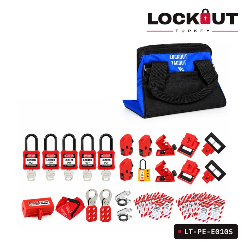 LT-PE-E010S Profesyonel Geniş Kapsamlı Elektriksel LOTO Kiti