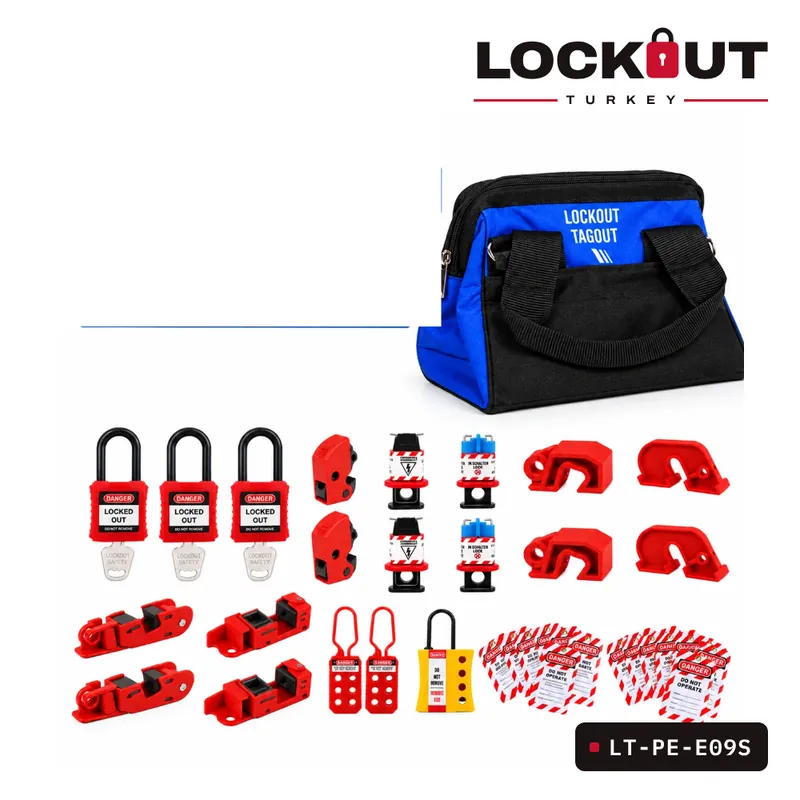 LT-PE-E09S Taşınabilir Ekonomik Model Elektriksel LOTO Kiti